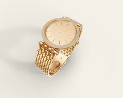 Darci rose gold wristwatch
